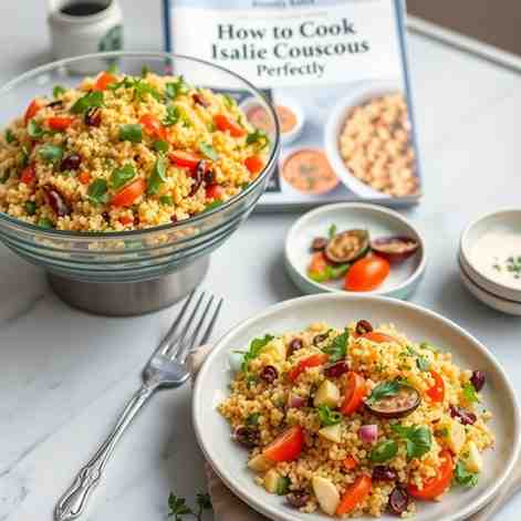 How to Cook Israeli Couscous Perfectly - Ptitim Salad Recipe